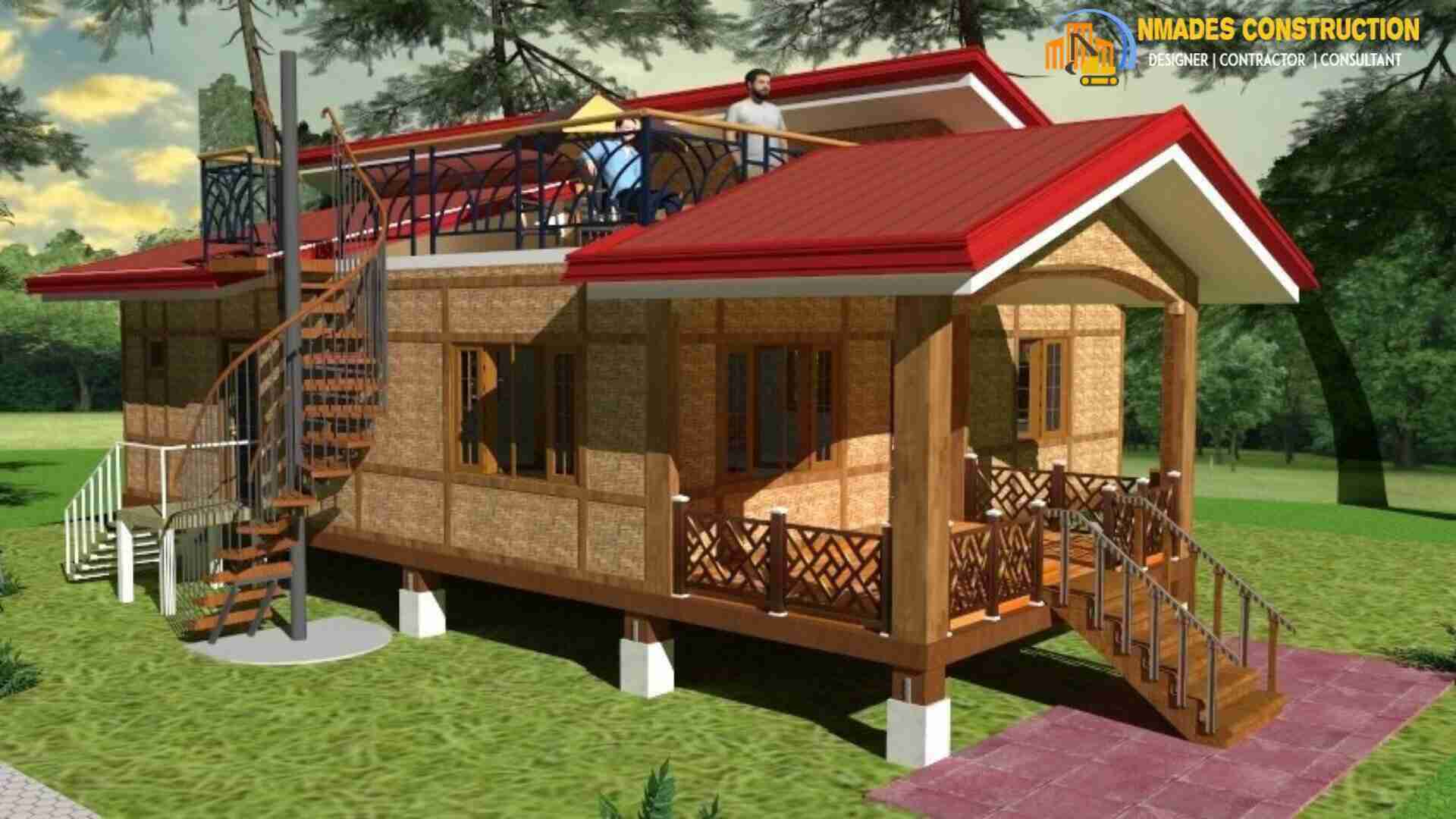 Design Of Elevated Amakan House NMADES Construction